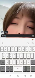 【章哥经典】穿着情趣网袜裸聊自慰，奶子贼大长得也好看，阿黑颜的表情