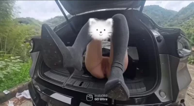 户外找个村子下车直接做爱！